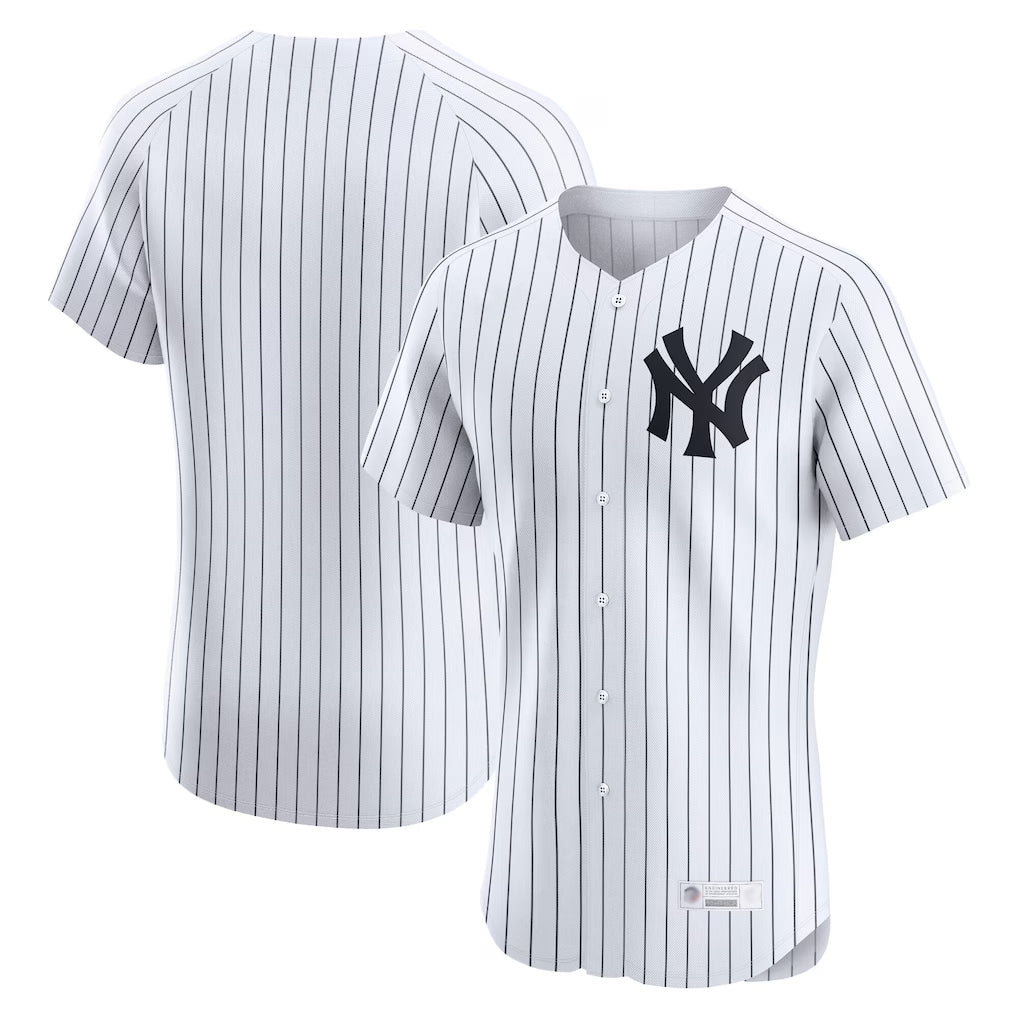 Silnrao NY.Yankees ## Yankees Blank Player White Limited Elite Home Stitched Jerseys