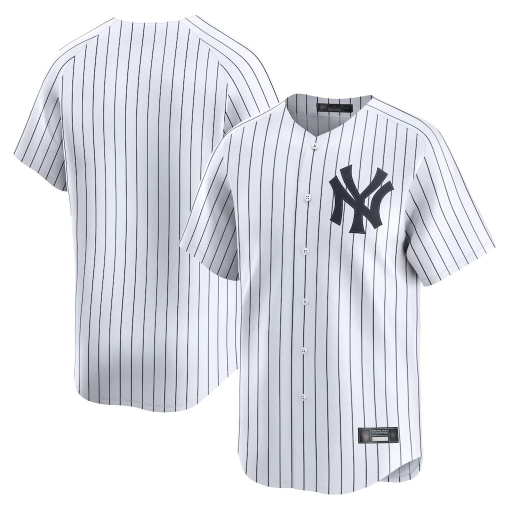 Silnrao NY.Yankees ## Yankees Blank Player White Limited Home Stitched Jerseys