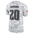 Silnrao P.Eagles #20 Brian Dawkins Arctic Camo 2024 Salute to Service Retired Player Limited Stitched Jerseys