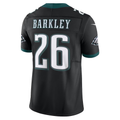 Silnrao P.Eagles #26 Saquon Barkley Black Vapor F.U.S.E. Limited Stitched Jerseys