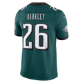 Silnrao P.Eagles #26 Saquon Barkley Midnight Green Team Vapor F.U.S.E. Stitched Limited Jerseys