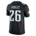 Silnrao P.Eagles #26 Saquon Barkley Black Alternate Vapor F.U.S.E. Stitched Limited Jerseys