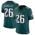 Silnrao P.Eagles #26 Saquon Barkley Player Midnight Green Vapor F.U.S.E. Limited Stitched Jerseys