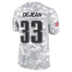 Silnrao P.Eagles #33 Cooper DeJean Player Arctic Camo Salute to Service Limited Stitched Jerseys