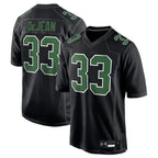 Silnrao P.Eagles #33 Cooper DeJean Player Black Carbon Kelly Stitched Jerseys