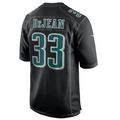 Silnrao P.Eagles #33 Cooper DeJean Player Carbon Black Super Bowl LIX Fashion Game Player Stitched Jerseys