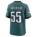 Silnrao P.Eagles #55 Brandon Graham Midnight Green Team Game Stitched Jerseys
