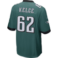 Silnrao P.Eagles #62 Jason Kelce Midnight Green Game Stitched Jerseys