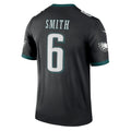 Silnrao P.Eagles #6 DeVonta Smith Black Legend Player Performance Top Stitched Jerseys
