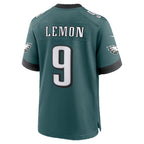 Silnrao P.Eagles #9 Makai Lemon Green 2026 Draft First Round Pick No. 20 Team Game Stitched Jerseys