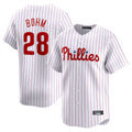Silnrao  P.Phillies #28 Alec Bohm Player White Home Limited Stitched Jerseys
