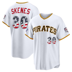 Silnrao P.Phillies #30 Paul Skenes White 2026 All-Star Edition Stars & Stripes Stadium Jerseys