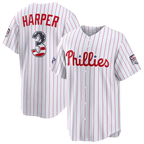 Silnrao P.Phillies #3 Bryce Harper White 2026 All-Star Edition Stars & Stripes Stadium Jerseys