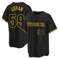 Silnrao P.Phillies #59 Jhoan Duran Player Black Snake Skin City Home Game Stitched Jerseys