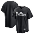 Silnrao P.Phillies ## Phillies Blank Player Black Alt Fashion Home Game Stitched Jerseys
