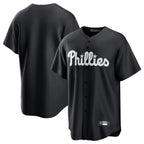 Silnrao P.Phillies ## Phillies Blank Player Black Alt Fashion Home Game Stitched Jerseys