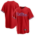 Silnrao P.Phillies ## Phillies Blank Player Red Home Game Stitched Jerseys