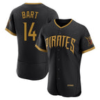 Silnrao P.Pirates #14 Joey Bart Player Black 2026 City Connect Home Limited Elite Stitched Jerseys