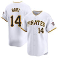 Silnrao P.Pirates #14 Joey Bart Player White Home Limited Stitched Jerseys