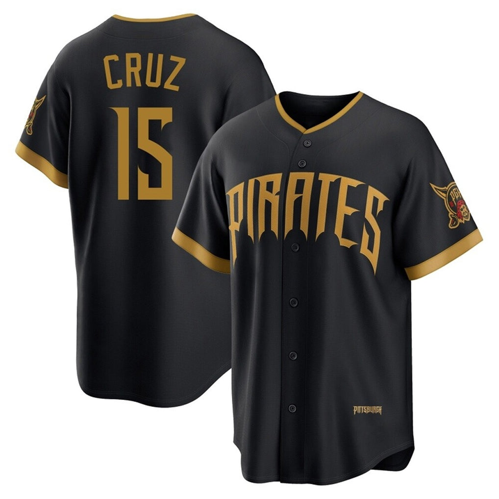Silnrao P.Pirates #15 Oneil Cruz Player Black 2026 City Connect Home Game Stitched Jerseys