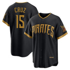 Silnrao P.Pirates #15 Oneil Cruz Player Black 2026 City Connect Home Game Stitched Jerseys