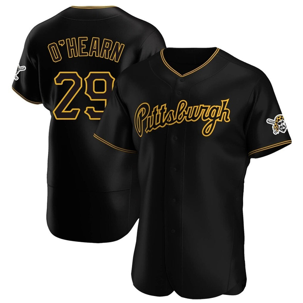 Silnrao P.Pirates #29 Ryan O¡¯Hearn Player Black Home Limited Elite Stitched Jerseys