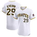 Silnrao P.Pirates #29 Ryan O'Hearn Player White Home Limited Elite Stitched Jerseys