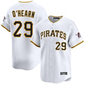 Silnrao P.Pirates #29 Ryan O'Hearn Player White Home Limited Stitched Jerseys