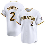 Silnrao P.Pirates #2 Spencer Horwitz Player White Home Limited Stitched Jerseys