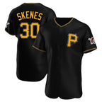 Silnrao P.Pirates #30 Paul Skenes Player Black Alternate 2025 Home Limited Elite Stitched Jerseys
