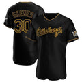 Silnrao P.Pirates #30 Paul Skenes Player Black Home Limited Elite Stitched Jerseys