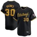 Silnrao P.Pirates #30 Paul Skenes Player Black Home Limited Stitched Jerseys