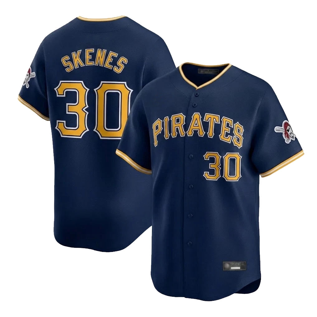 Silnrao P.Pirates #30 Paul Skenes Player Royal Home Limited Stitched Jerseys