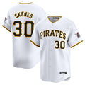 Silnrao P.Pirates #30 Paul Skenes Player White Home Limited Stitched Jerseys