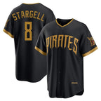 Silnrao P.Pirates #8 Willie Stargell Player Black 2026 City Connect Home Limited Stitched Jerseys
