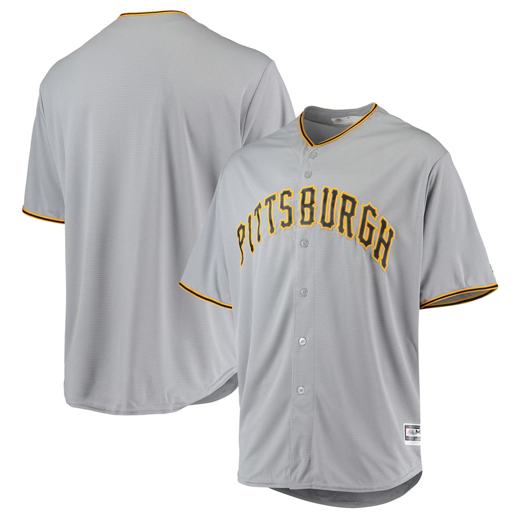 Silnrao P.Pirates ## Pirates Blank Player Gray Road Home Game Stitched Jerseys