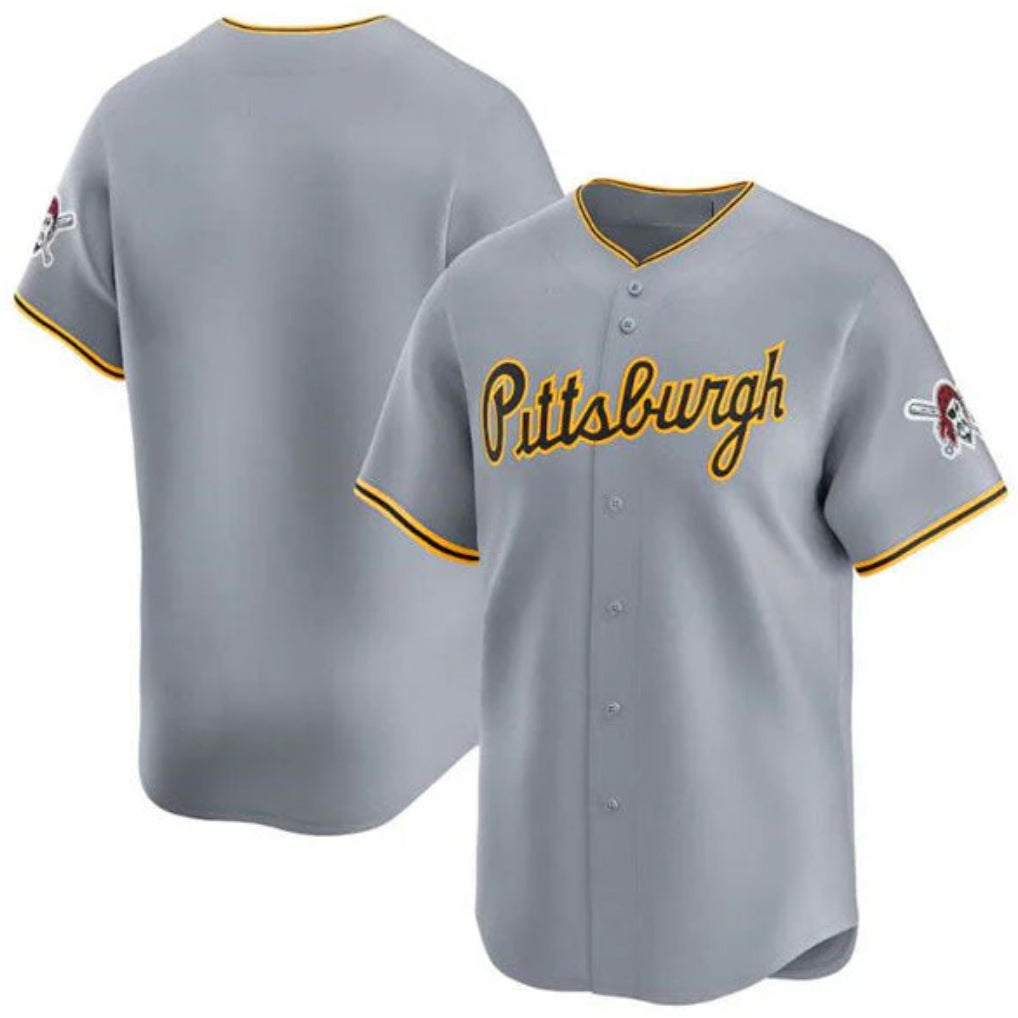 Silnrao P.Pirates ## Pirates Blank Player Gray Road Home Limited Stitched Jerseys