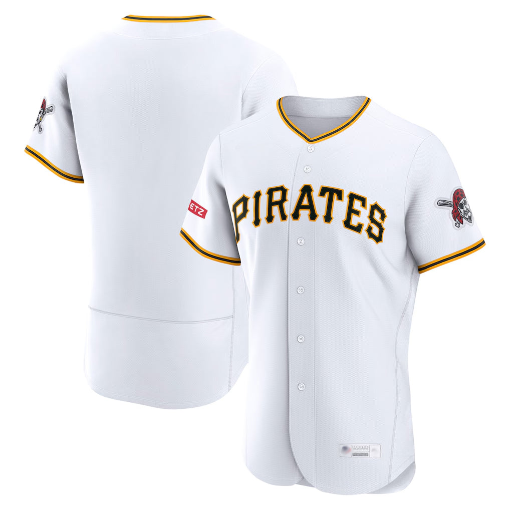 Silnrao P.Pirates ## Pirates Blank Player White Home Limited Elite Stitched Jerseys