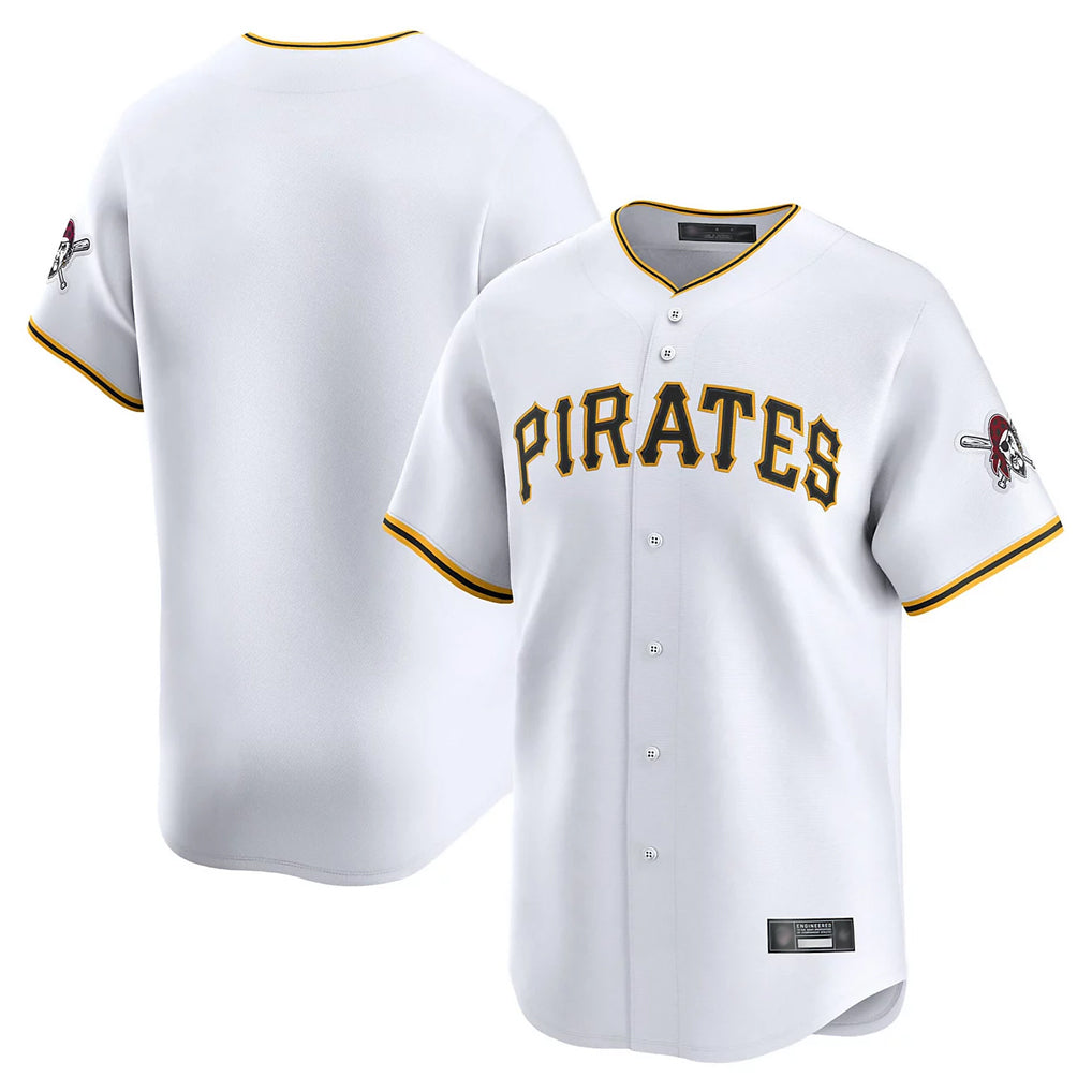 Silnrao P.Pirates ## Pirates Blank Player White Home Limited Stitched Jerseys