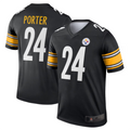 Silnrao P.Steelers #24 Joey Porter Jr. Black Legend Jersey American Stitched  Jerseys