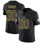 Silnrao P.Steelers #30 Jaylen Warren Player Black Impact Limited Stitched Jerseys