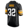 Silnrao P.Steelers #32 Franco Harris Black Alternate Retired Player Stitched Jerseys