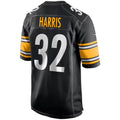Silnrao P.Steelers #32 Franco Harris Black Game Retired Player Stitched Jerseys