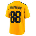 Silnrao P.Steelers #88 Pat Freiermuth Player Gold Alternate 1933 Throwback Game Stitched Jerseys