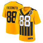 Silnrao P.Steelers #88 Pat Freiermuth Player Gold Alternate 1933 Throwback Game Stitched Jerseys