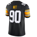 Silnrao P.Steelers #90 T.J. Watt Black Vapor F.U.S.E. Limited Stitched Jerseys