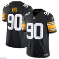 Silnrao P.Steelers #90 T.J. Watt Black Vapor F.U.S.E. Limited Jersey -Stitched American Stitched Jerseys