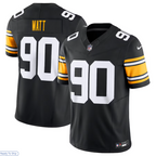 Silnrao P.Steelers #90 T.J. Watt Black Vapor F.U.S.E. Limited Jersey -Stitched American Stitched Jerseys