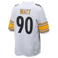 Silnrao P.Steelers #90 T.J. Watt Player White Game Stitched Jerseys