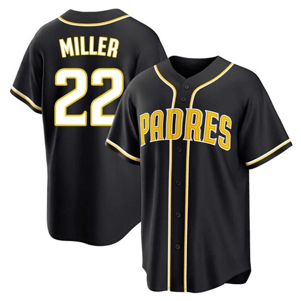 Silnrao S.Diego Padres #22 Mason Miller Player Black 2026 Fashion Home Stitched Jerseys